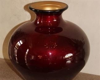 Red Vase - Made in Spain