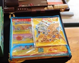 Games for kids - there are some dvds, Disney VHS and all kinds of board games available for sale that are not pictured