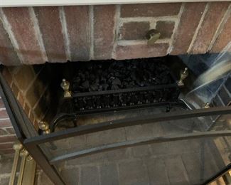 Plug in fire unit, looks like a fire