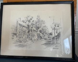 Jas F. Murray Washington St, M’head print