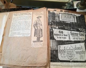 Book of WWI clippings