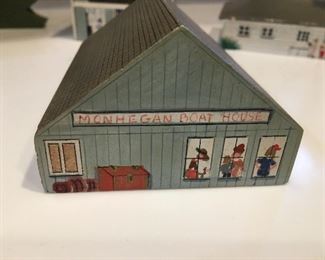 Monhegan Island wooden mini house