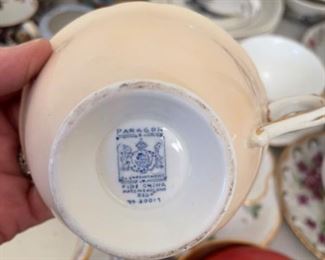 Paragon teacup & saucer