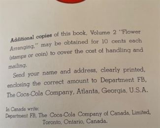 Vtg flower book