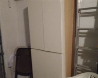 Tall formica cabinet