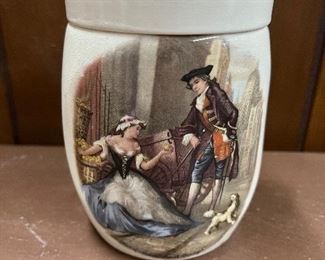 Sandland English tea caddy