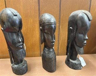 African Ebony figures 