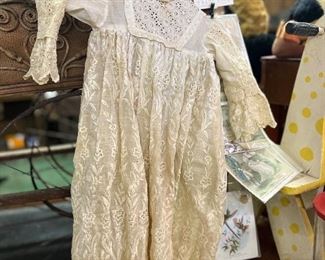 Antique late 1800s christening gown