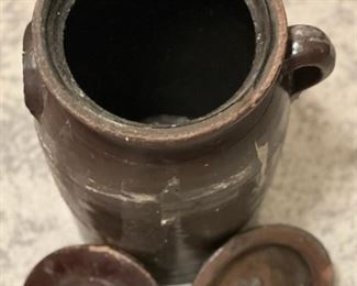 Vintage sauerkraut crock $70
