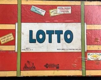 Vintage Lotto Game