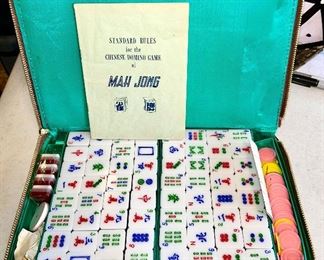 Vintage Mah Jong game