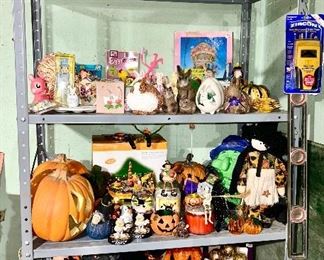 Holiday decor, Easter, Halloween (some are SOLD0