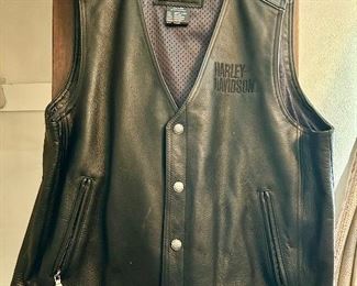 Vintage Harley Davidson vest