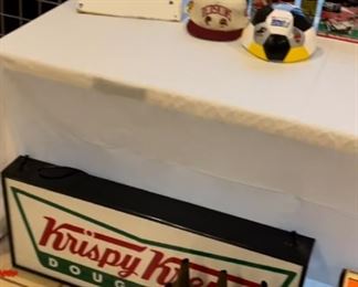 Double sided Krispy Kreme Light up sign