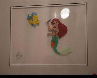 The Little Mermaid “Storytime with Ariel” Authentic Sericel