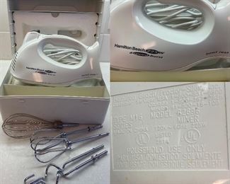 Hamilton Beach 225W - 6 Speed Burst Hand Mixer with Bowl Rest Model 62696