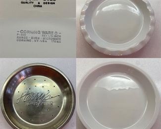 Cook’s Club Scalloped White Pie Plate
P309 Corning Ware 9” Pie Plate