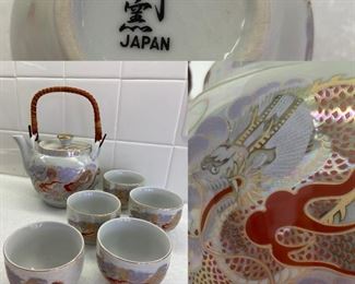 Vintage Japan Teapot & Cups Set