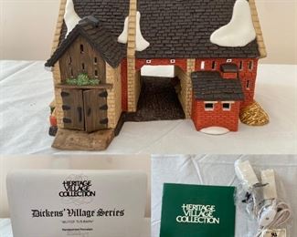 Dept 56 Heritage Village Collection 
Dickens Village Series 
“Butter Tub Barn”
