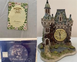 Father Time Marshland Castle Clock
1993 Hand Made and Painted