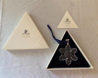 Swarovski Christmas Ornament 1996