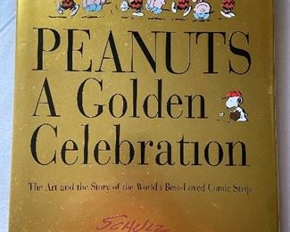 Peanuts A Golden Celebration Schulz Coffee Table Book