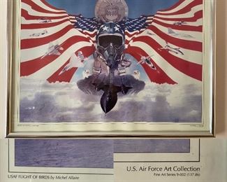 Approximately 24” x 18” Framed
