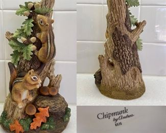 Porcelain Chipmunk by Andrea #6575 