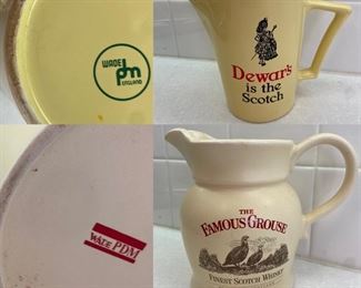 Dewars is the Scotch Pitcher Wade
London Scotch Whiskey Barware Vintage

Famous Grouse Water Jug Wade Ceramic