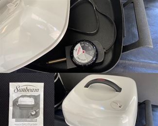Never Used Sunbeam Tabletop Electric Skillet