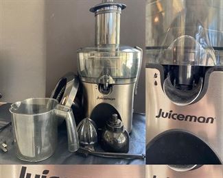 Juiceman Juice Extractor and Citrus Works Great Complete !!! Stainless