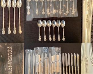 Towle Sterling Old Master 4 Pc Place Setting Service for 14 Plus 4 Ice Tea Spoons