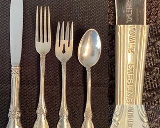 Towle Sterling Old Master 4 Pc Place Setting Service for 14