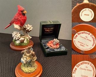 The Stratford Collection Wildlife Figurines 