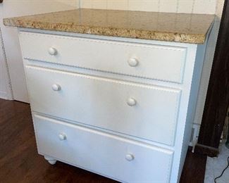 Kitchen/dining granite top cabinet by Koch Cabinets