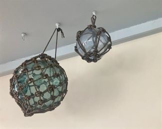 Antique fishing floats