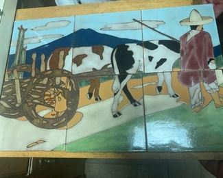 Mexican Tile Mural