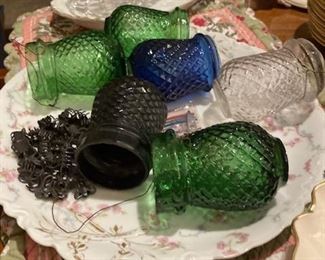 Victorian Christmas Tree Candle Lanterns