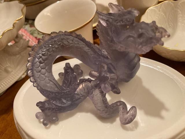 Daum  Pate-De-Verre Dragon