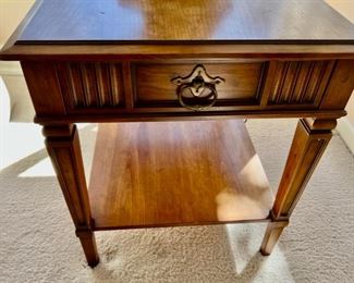 6. Pair of Heritage End Tables (20" x 26" x 22")