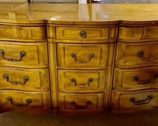 33. 12 Drawer Dresser (64" x 24" x 33.5") 