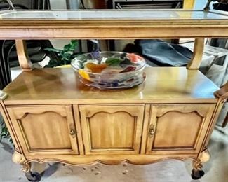 70. Country French Bar Cart