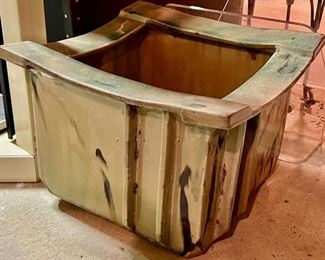 66. Ceramic Planter from D&D Building