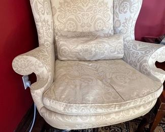 9. Baker Wingback Chair (39" x 34" x 46")