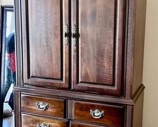 15. Kincaid Furniture Entertainment Armoire w/ 5 Drawers (43" x 22" x 80")