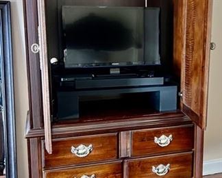 15. Kincaid Furniture Entertainment Armoire w/ 5 Drawers (43" x 22" x 80")