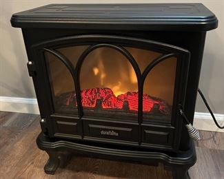 32. Portable Duraflame Fireplace (21" x 11" x 23")