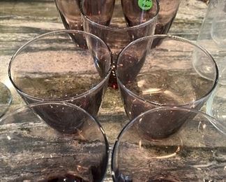 Tinted Wine Glasses