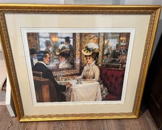 Lithograph "Romantic Engagement" 38/750 by Dan Malez