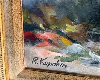 Floral Bouquet, Oil on Canvas, by R. Kupchin